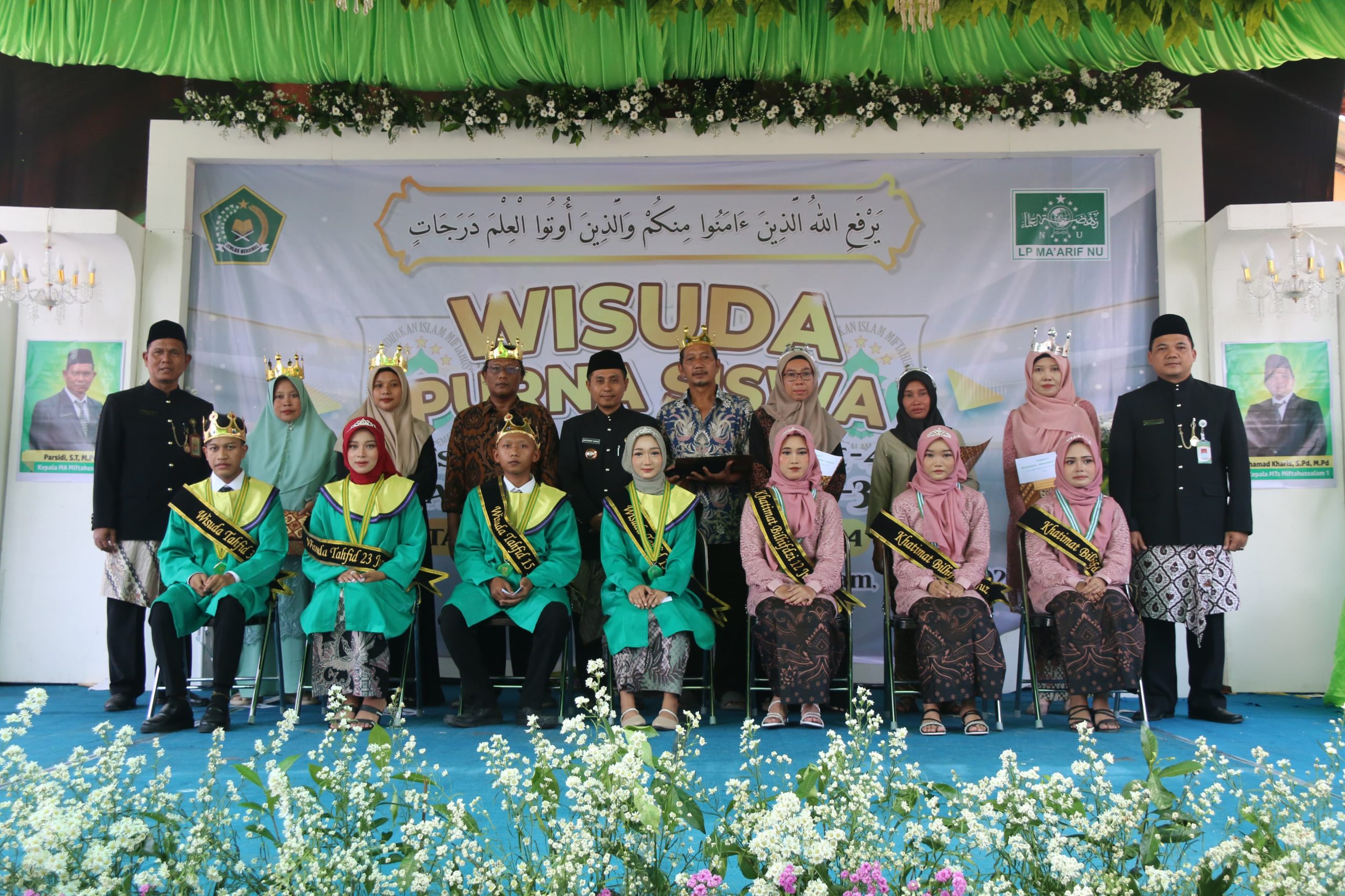 MTs - MA Miftahussalam Gelar Wisuda kelas IX dan XII