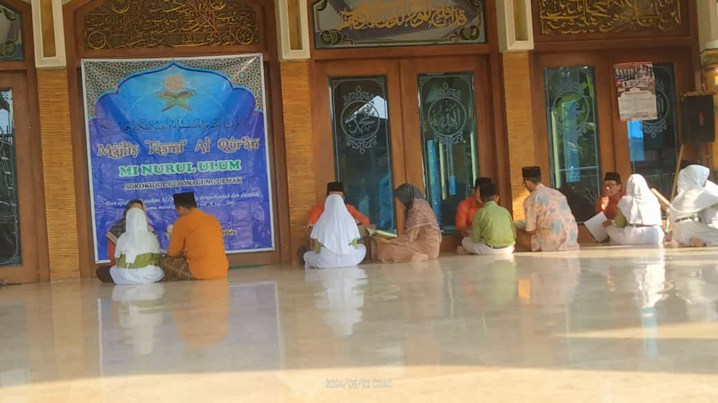 MI Nurul Ulum Sokokidul Gelar Ujian Tasmi Alqur’an