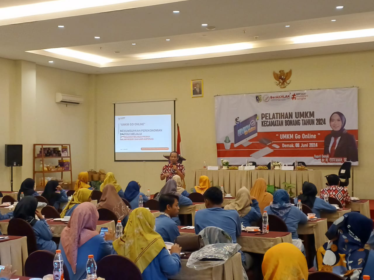 Meningkatkan Kualitas dan Pasar, Bupati Demak Fasilitasi UMKM