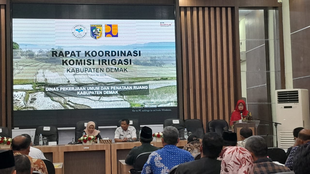 Demak Siapkan Sistem Irigasi Efisien untuk Hadapi Musim Kemarau 2024