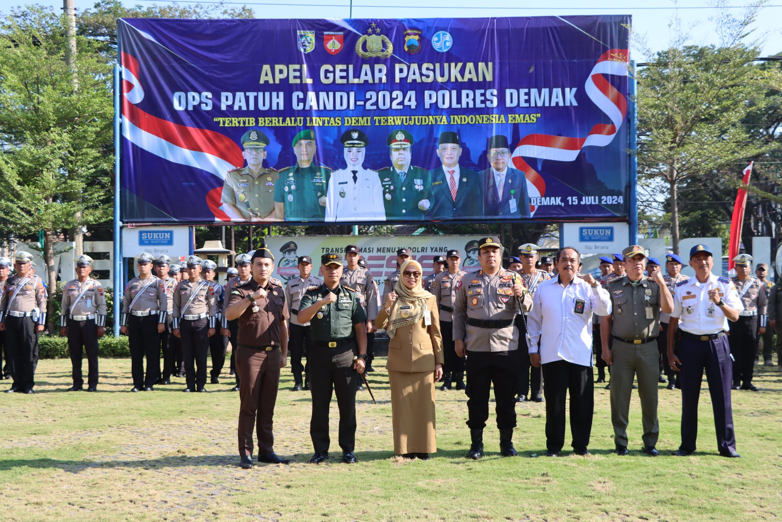 Demi Keselamatan, Polres Demak Gelar Operasi Patuh Candi 2024 Selama 14 Hari