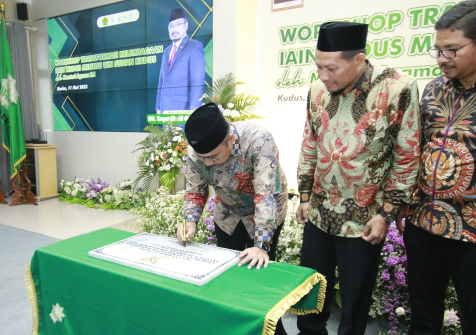 IAIN Kudus Siap Bertransformasi Menjadi UIN Sunan Kudus, Bersama Sepuluh PTKN Lainnya