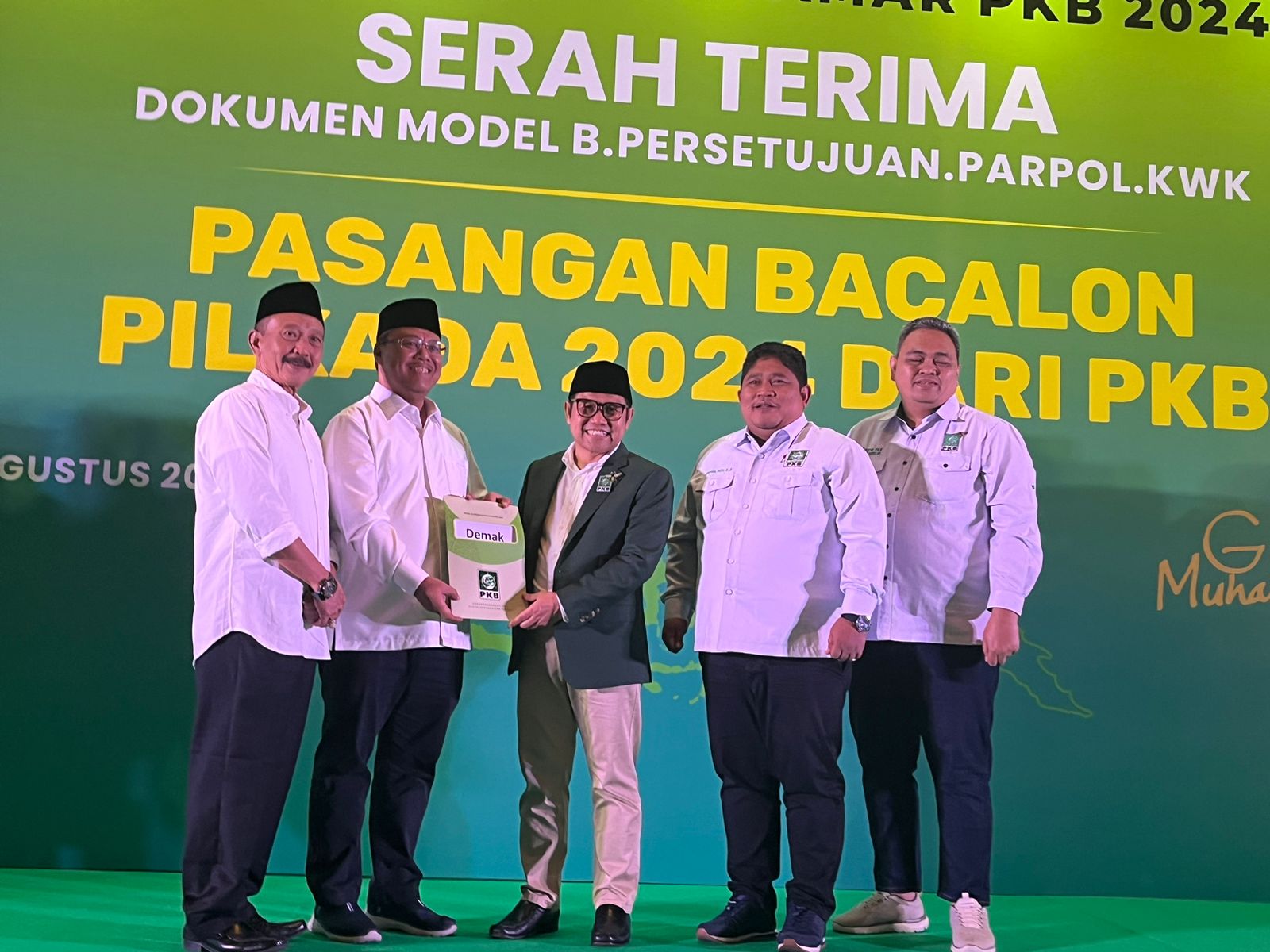 PKB Resmi Usung Edi-Eko: Kolaborasi Pengusaha dan Birokrat Siap Pimpin Demak