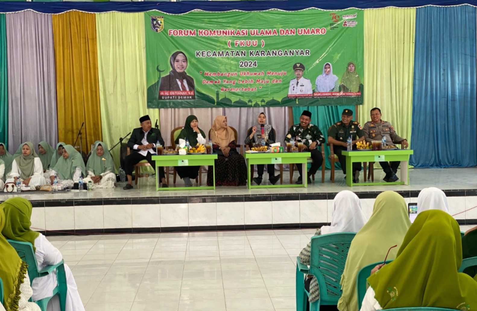 FKUU Bersama Fatayat Muslimat Karanganyar, Bupati Demak: Ibu-Ibu Berperan Penting Cegah Stunting