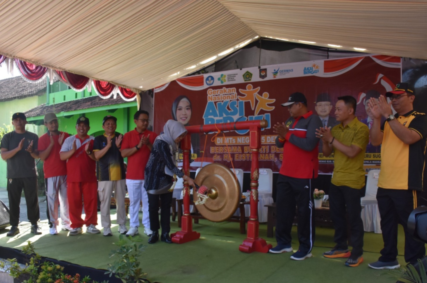 Bupati Demak Buka Gerakan Nasional Aksi Bergizi Serentak Tingkat Kabupaten