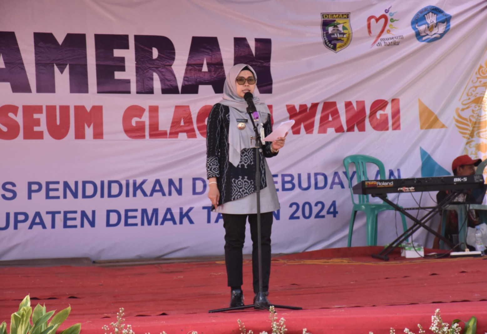 Bupati Demak Buka Pameran Keliling Museum Glagah Wangi