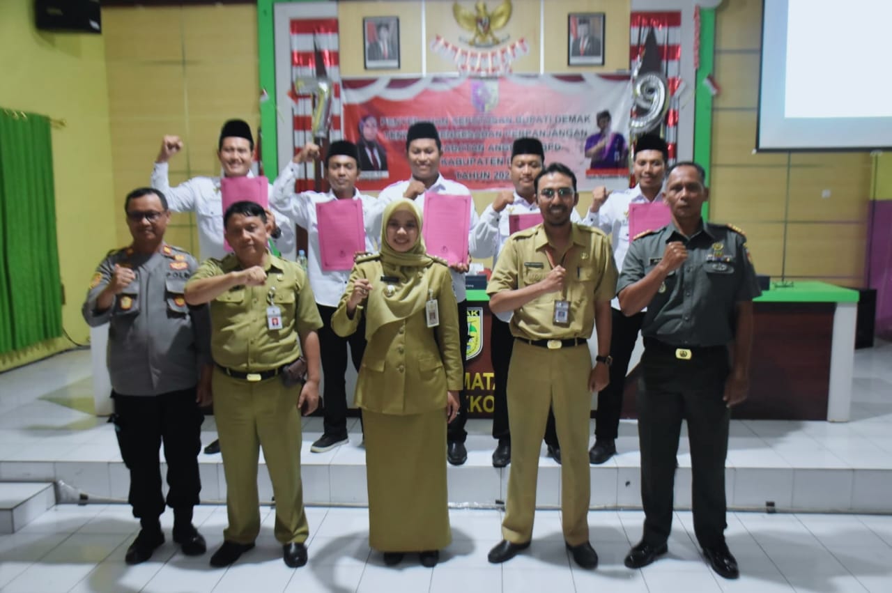 BPD Tempuran Terima SK Perpanjangan Jabatan dari Bupati Demak