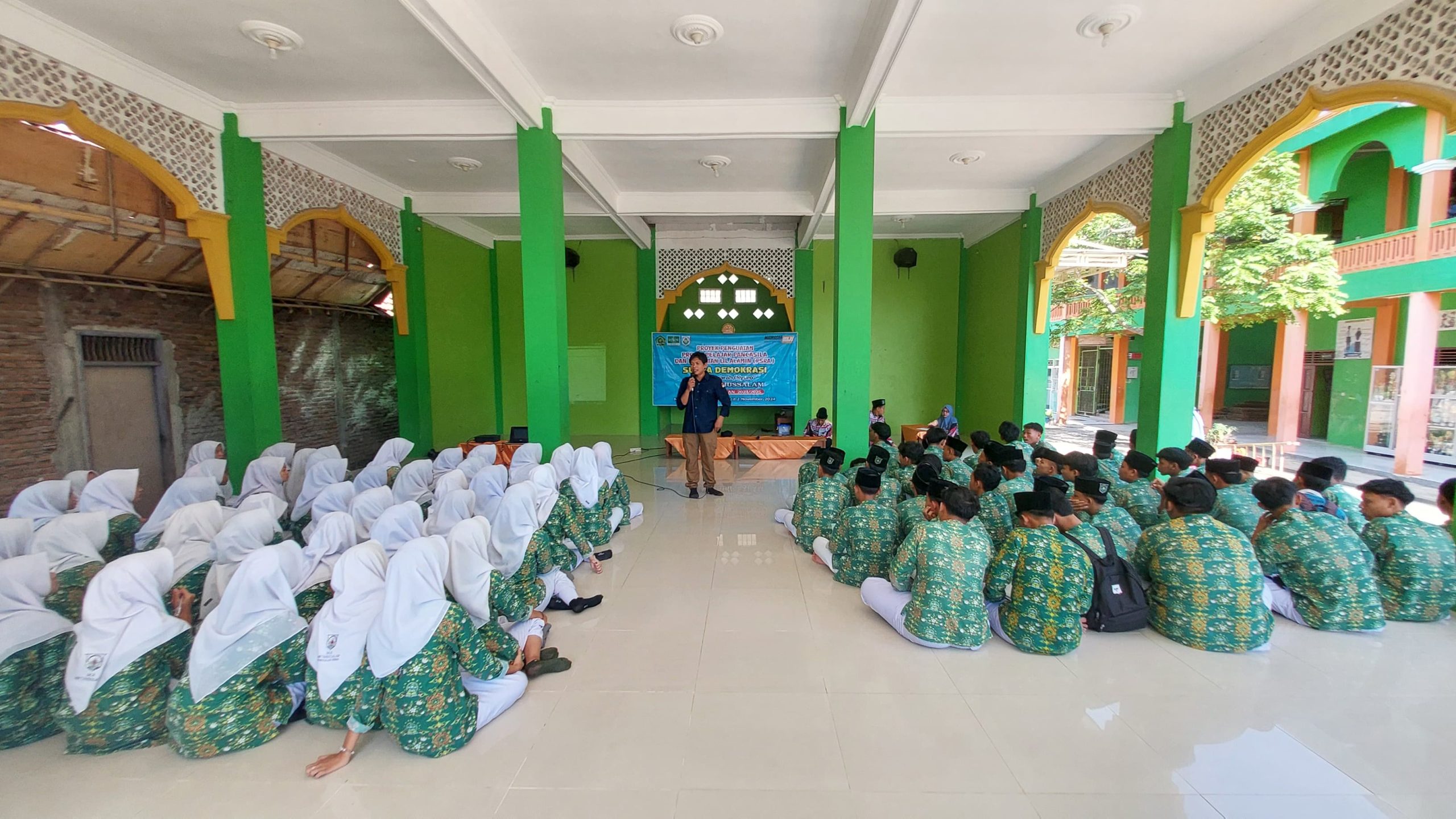 Gandeng KPU Demak, MA Miftahussalam kenalkan Pendidikan Demokrasi