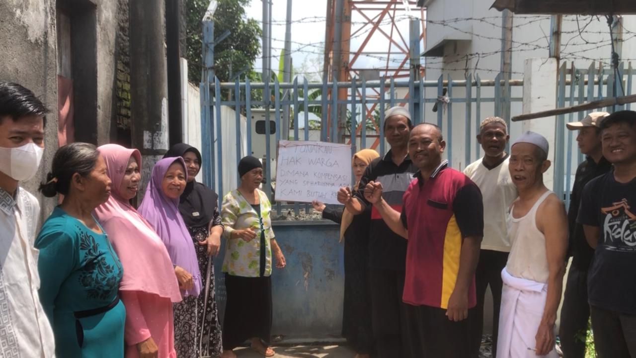Warga Desa Gajah Demo Tower Sinyal, Tuntut Keadilan dan Kompensasi