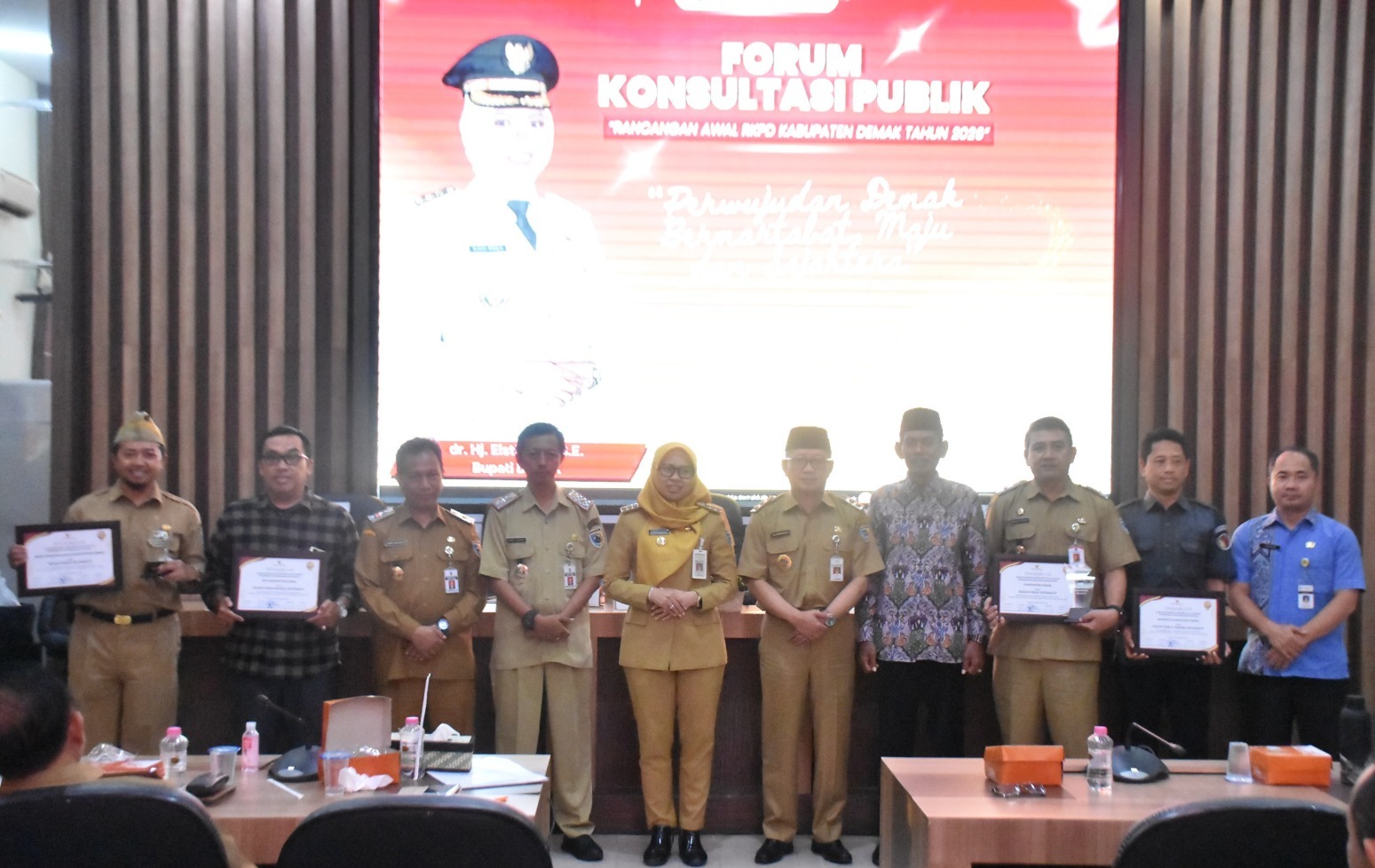 Pemkab Demak Gelar Forum Konsultasi Publik Rancangan RKPD 2026 dan Penandatanganan Komitmen Dewan Smart City
