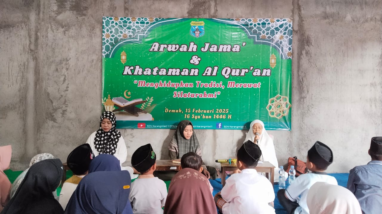 Peringati Nisfu Sya'ban 1446 H, SDN Karangmlati 1 Gelar Kegiatan Arwah Jamak dan Khataman Al-Qur'an
