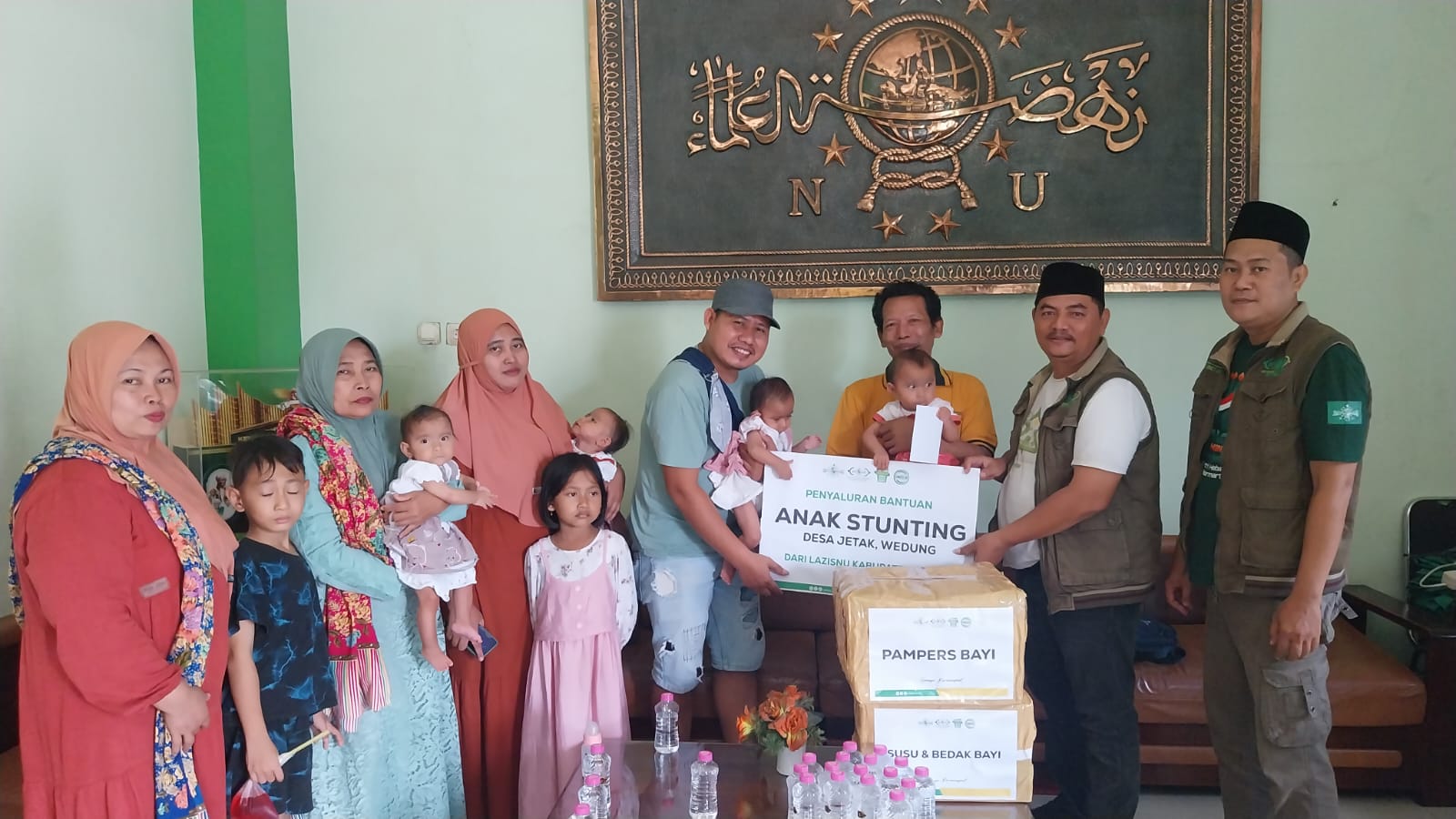 Bantu Penanganan Stunting, LAZISNU Demak Kembali Salurkan Bantuan