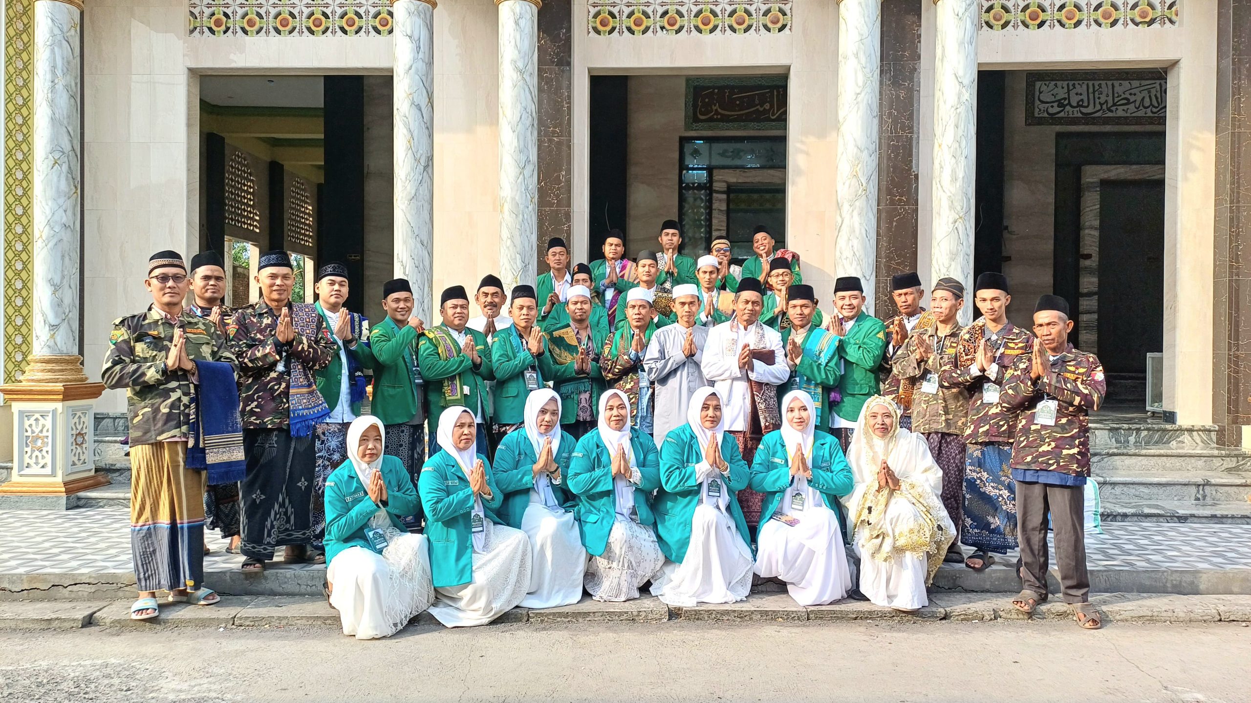 Shalat Ied biar Lebih Khidmat, Ansor Banser Poncoharjo Ikut Terlibat Menjaganya