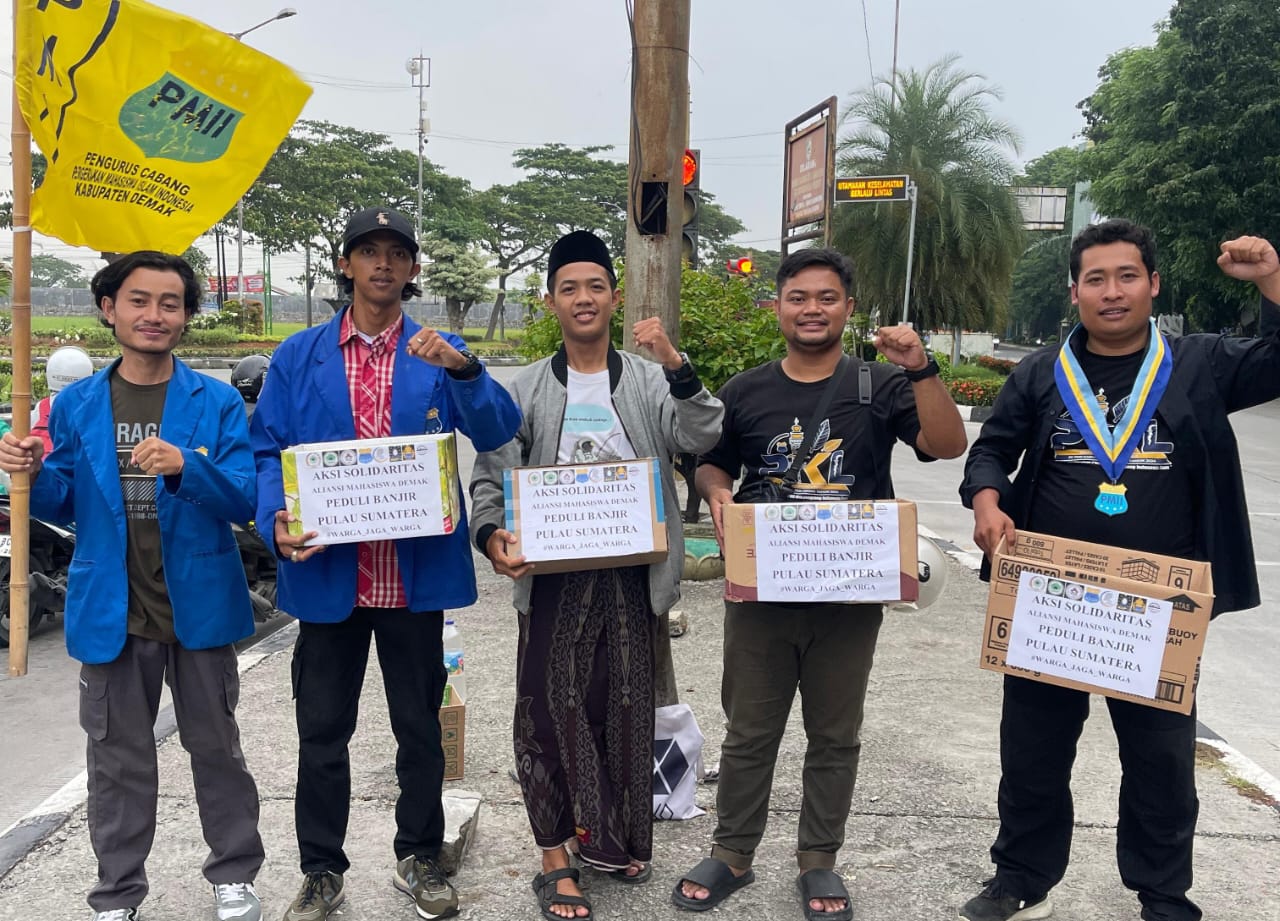PMII Demak Inisiasi Aksi Solidaritas, Galang Donasi untuk Korban Bencana Sumatra